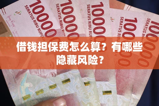 济南借钱担保费怎么算？有哪些隐藏风险？