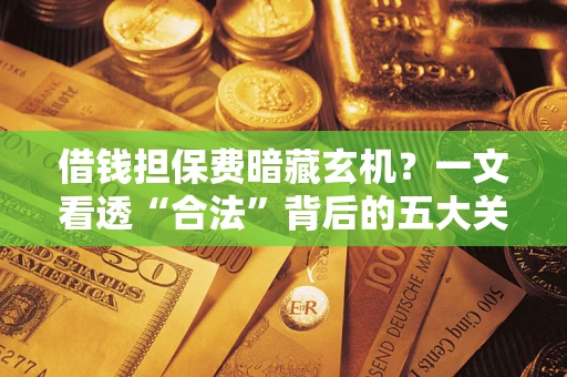 济南借钱担保费暗藏玄机？一文看透“合法”背后的五大关键陷阱