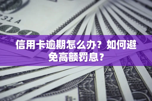 济南信用卡逾期怎么办？如何避免高额罚息？