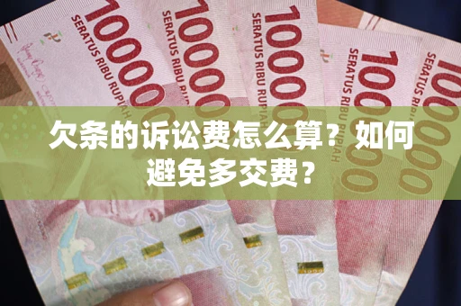 济南欠条的诉讼费怎么算？如何避免多交费？